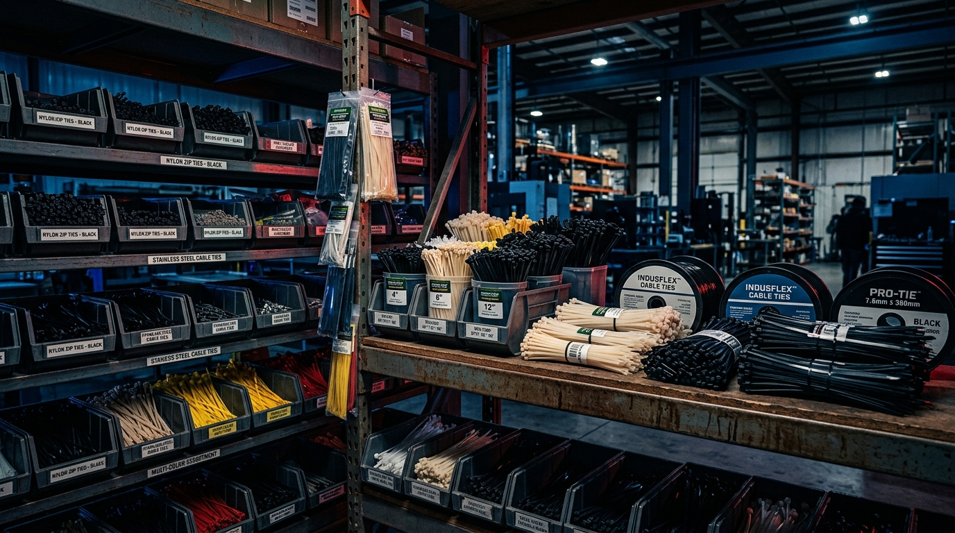 Industrial Nylon Cable Ties & Fasteners